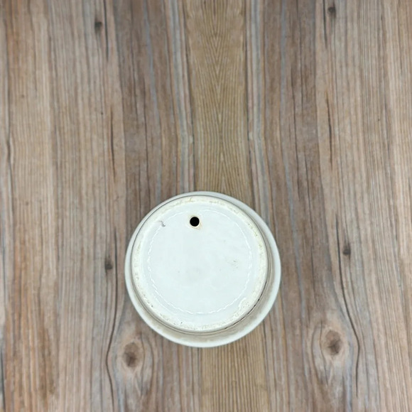 heavy ceramic Snowman couple tall coffee cup / tumbler / mug - Picture 5 of 5